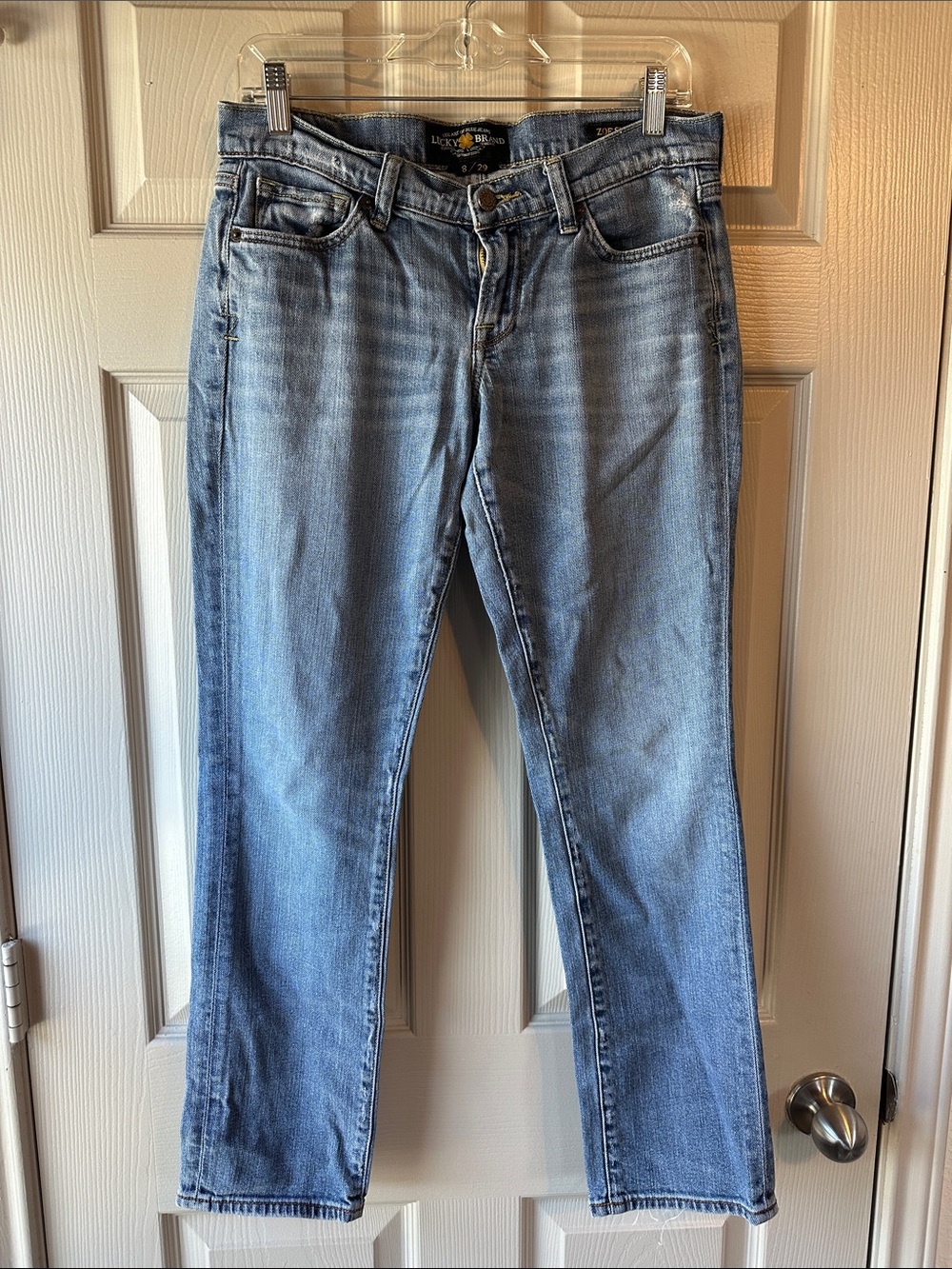 Lucky Brand Women's Light Wash Zoe Skinny Jeans